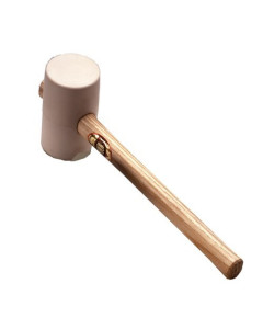 Hammer Mallet White Rubber 11oz (325g) 12