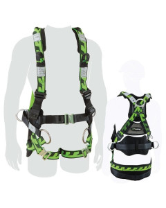 Bacou Dalloz M1020227 Tower Harness with Soft Loops