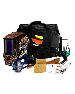 Professional Series Samurai Welding Helmet Apprentice Kit + Respirator Kit
