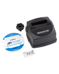 Fascia and Reset Button for AMFM Mechanical Diesel Meter