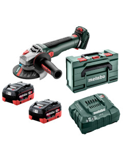 18V 5.5Ah Li-ion 125mm Brushless Cordless Variable Speed Angle Grinder Kit