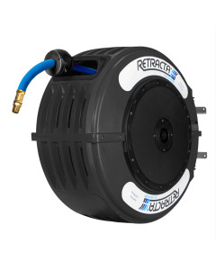 Retracta Retractable Hose Reel (Black) Air/Water 3/8