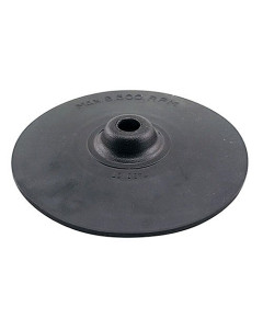 170mm Rubber Backing Pad & Lock Nut
