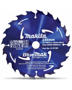 Circular Saw Blade 235mm 20T TCT Bluemak Blade