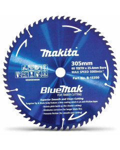 Circular Saw Blade 305mm 60T TCT Bluemak Blade