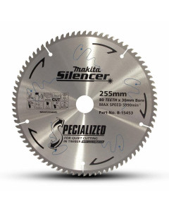 Circular Saw Blade 255mm 80T TCT Bluemak Blade