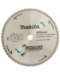 Circular Saw Blade 305mm 60TPI TCT Metal Specialized
