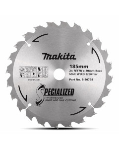 Circular Saw Blade 185mm 24T TCT Knot & Nail Wood Blade Specialized