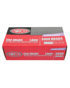C Series Brads 16 Gauge Galvanised - 5000 Pack