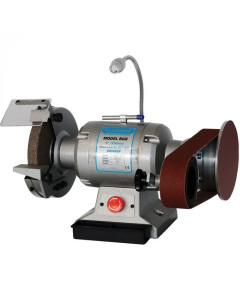 Industrial 200mm Bench Grinder with Linisher