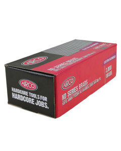 ND Series Brads 14 Gauge Electro Galvanised - 3000 Pack