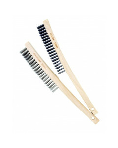 Dynaweld 500081 Wire Brush Welding 4 Row Stain