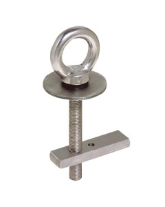 Low Profile Purlin Mounted Anchor - Flat Pan Roof Sheeting