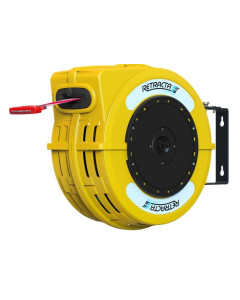 Retracta 48mm Red / White Stripe Safety Barrier Reel C1 Series - 25m