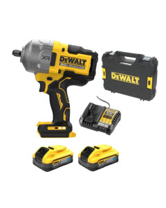 18V 5.0Ah Li-ion XR Cordless Brushless Premium High Torque Wrench POWERSTACK Kit