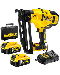 18V 5.0Ah XR Li-ion Cordless Brushless 16Ga Second Fix Nailer Kit