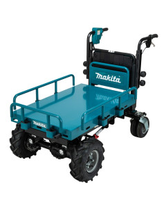 36V (18V x 2) Li-ion Cordless Brushless Wheelbarrow With Electric Lift