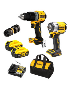 18V 5.0Ah XR Cordless Brushless Compact 2pce Combo Kit