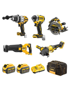18V/54V 6.0Ah XR Cordless Brushless Mixed Voltage 5pce Combo Kit