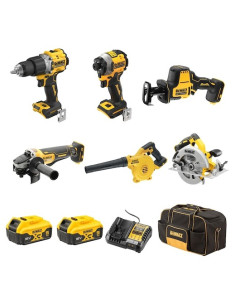 18V 5.0Ah XR Cordless Brushless 6pce Combo Kit