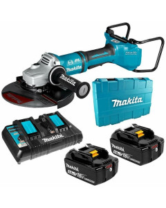 36V (18V x 2) 5.0Ah Li-ion Cordless Brushless AWS 230mm (9