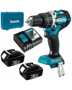 18V 3.0Ah Li-ion Cordless Brushless Heavy Duty Hammer Driver Drill Kit