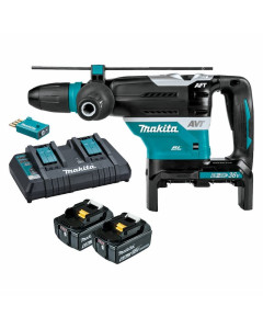 36V (18V x 2) Li-ion Cordless Brushless AWS 40mm SDS Max Rotary Hammer Kit