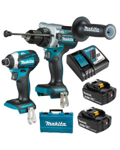18V 5.0Ah Li-Ion Brushless Cordless 2pce Combo Kit
