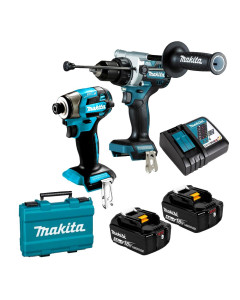 18V 5.0Ah Li-ion Cordless Brushless 2pce Combo Kit