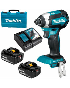 18V 5.0Ah Li-ion Cordless Brushless Impact Driver Kit