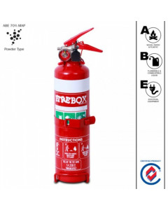 Fire Box FB10ABE 1.0Kg Dcp Fire Extinguisher C-