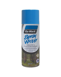 Spray Writer Forestry & Plantation Marking Paint 350g - Fluro Blue