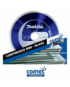Saw Blade 110mm x 20mm Diamond Blade Continuous Rim Comet Glass