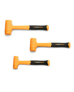 GEARWRENCH GWH3PCDB 3pce Dead Blow Hammer Set