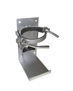 Galvanized 4.5kg Cannon Style Fire Extinguisher Vehicle Bracket