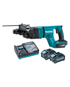 40V Max (2x 4.0Ah) Li-ion XGT Cordless Brushless 28mm SDS Plus Rotary Hammer Kit