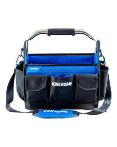 Open Tote 380mm Hard Base Swivel Handle Bag