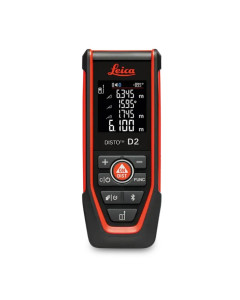 150m Red Beam Distance Meter DISTO D2 with Tilt Sensor, Bluetooth & NFC