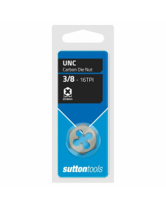 Sutton M4450953 Hex Die Nut UNC X 3-8 C