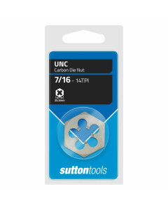 Sutton M4451111 Hex Die Nut UNC X 7-16       C