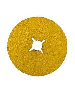 Fibre Disc 125 x 22mm F990S Slotted Razorstar - 36 Grit