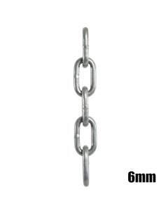 Beaver 130106 6mm S-C Long Link P.C. Chain