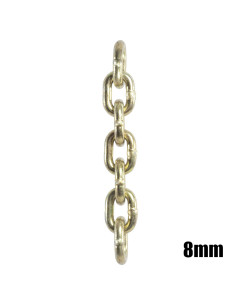 Beaver 145008 Chain Gold Grade 70 8mm Metre