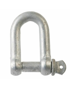 Beaver 200313P Shackle D Comm Galv 13mm