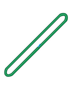 Beaver MRS2000X4 Sling Round 2 Ton 4M Green