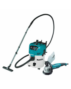 125mm (5") Concrete Planer & M-Class Dust Extraction Combo
