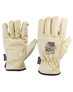 Riggamate Lined Glove - Pig Grain Leather Large