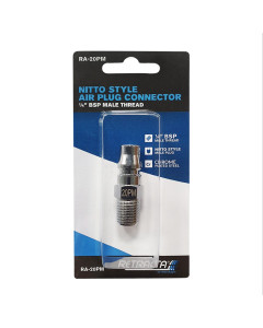 Nitto Style Plug ¼” BSP Male Air Fitting