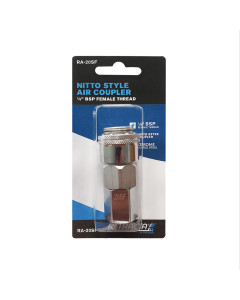 Nitto Style Coupler 1/4” BSP Female Air Fitting