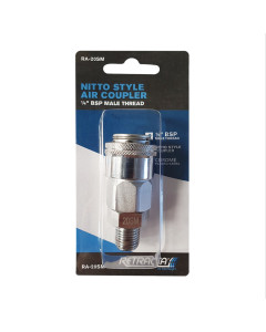 Nitto Style Coupler ¼” BSP Male Air Fitting